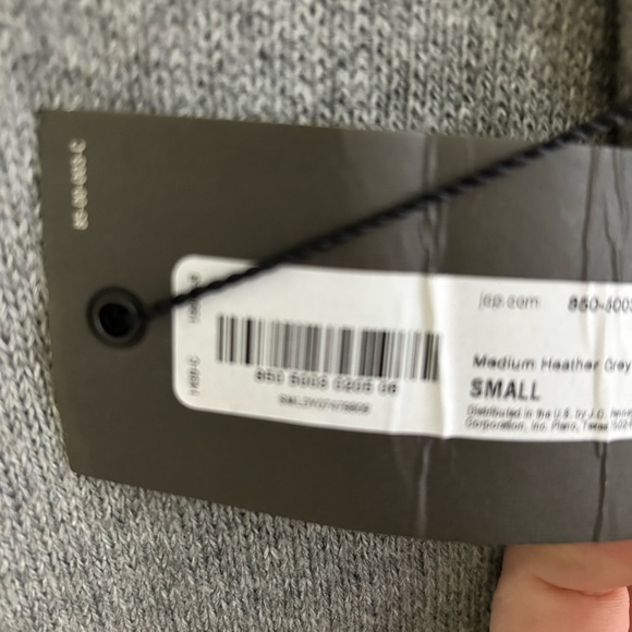 NWT STYLUS Grey Asymmetrical Tunic Sweater - Picture 3 of 7